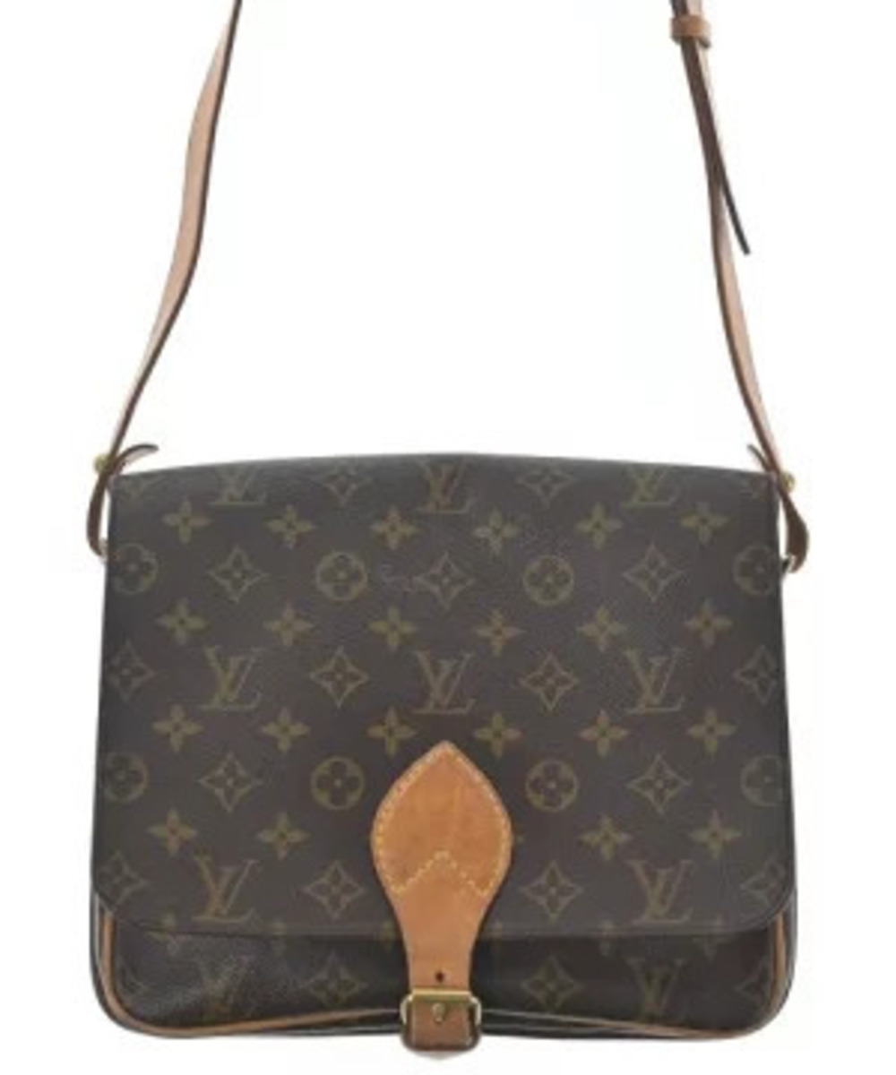 Louis Vuitton Shoulder Bag Brown All over